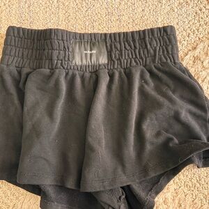 TALENTLESS Black Athletic Shorts
